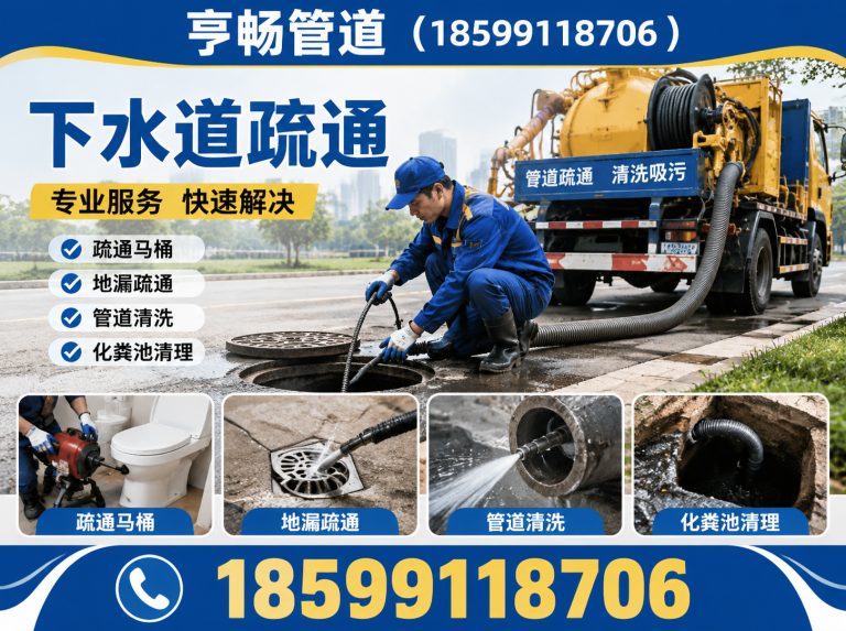 水磨沟区下水道疏通展示图